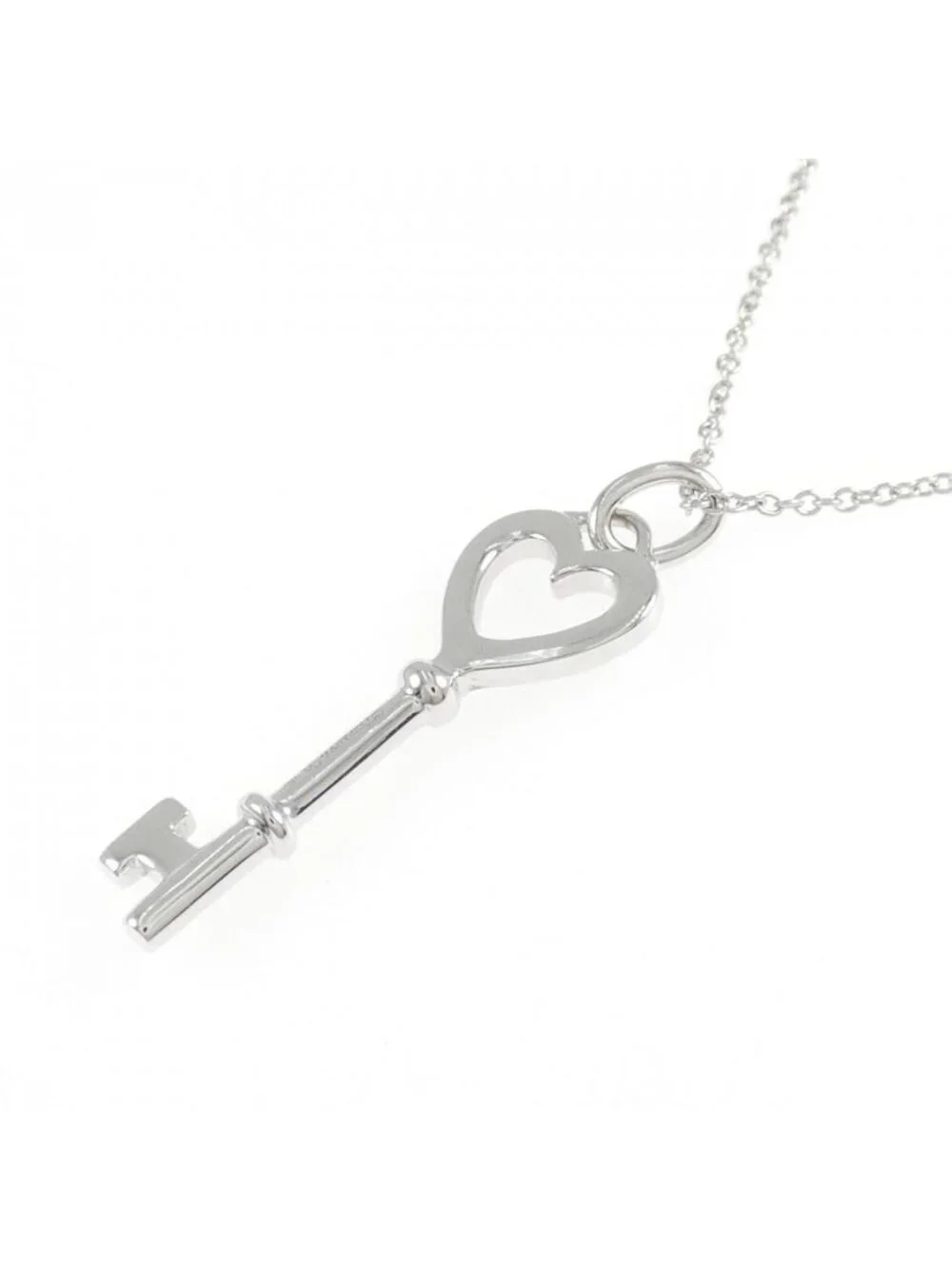 Tiffany & Co Heart Key Mini Necklace